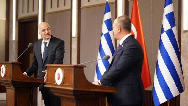 ellinotourkika sugkrousi sxeseis dendias tsavousoglou Ελληνοτουρκικά, σύγκρουση, σχέσεις, αλληλεγγύη, φιλία, Δένδιας, Τσαβούσογλου