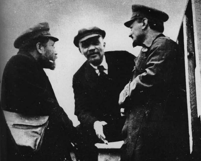Λένιν και Τρότσκι