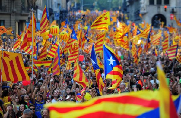 Καταλονία αστική αντίδραση ανεξαρτησία