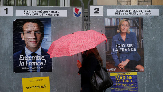 Μακρόν - Λεπέν - Μελανσόν - εκλογές Γαλλία