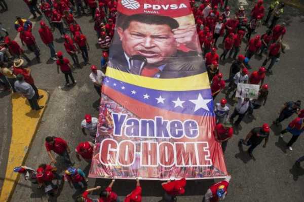 Βενεζουέλα: Η μαζική αντι-ιμπεριαλιστική διαδήλωση και το εξελισσόμενο πραξικόπημα Τραμπ