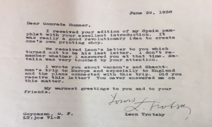 Επιστολή Τρότσκι, Τεντ Γκραντ, Διεθνής Μαρξιστική Τάση, IMT
