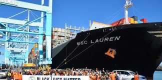 ΗΠΑ: Απεργία αλληλεγγύης των λιμενεργατών στο μαζικό κίνημα «Black lives matter» Λιμενεργάτες, ΗΠΑ, απεργία, αλληλεγγύη, κίνημα, Black Lives Matter