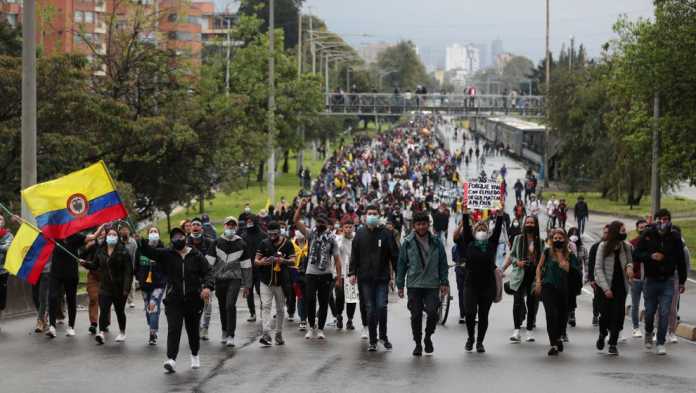 Κολομβία γενική απεργία